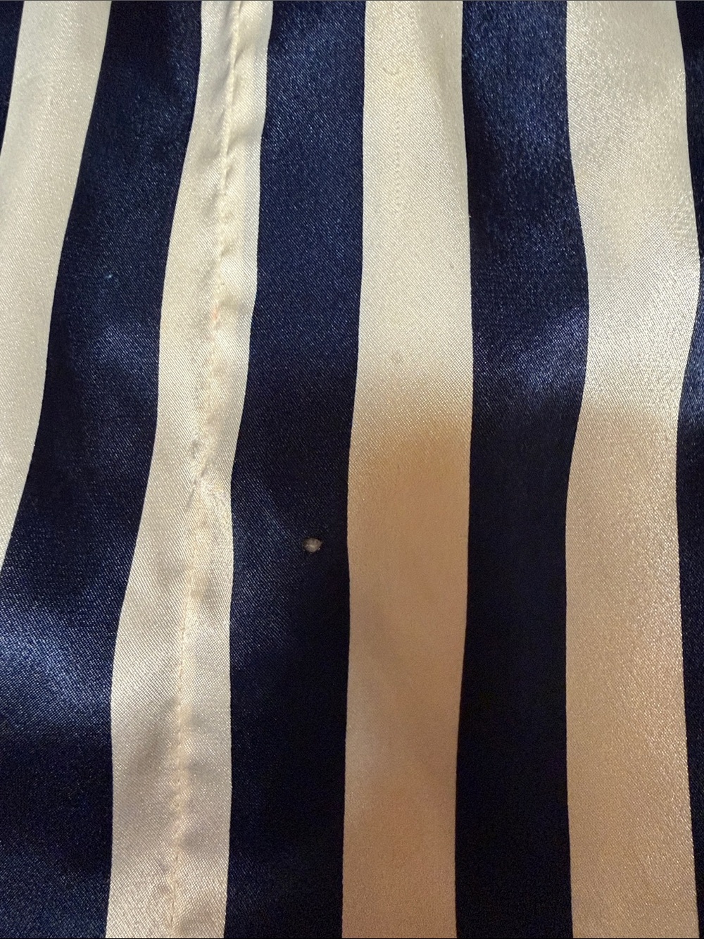 Vintage Victoria's Secret Navy and White Striped Robe - Picture 6 of 6